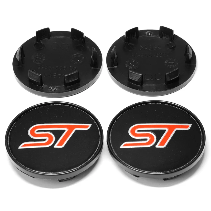 4 шт. 59 мм/53 мм логотип ST Автомобильная крышка ступицы колеса для ford обод ступица