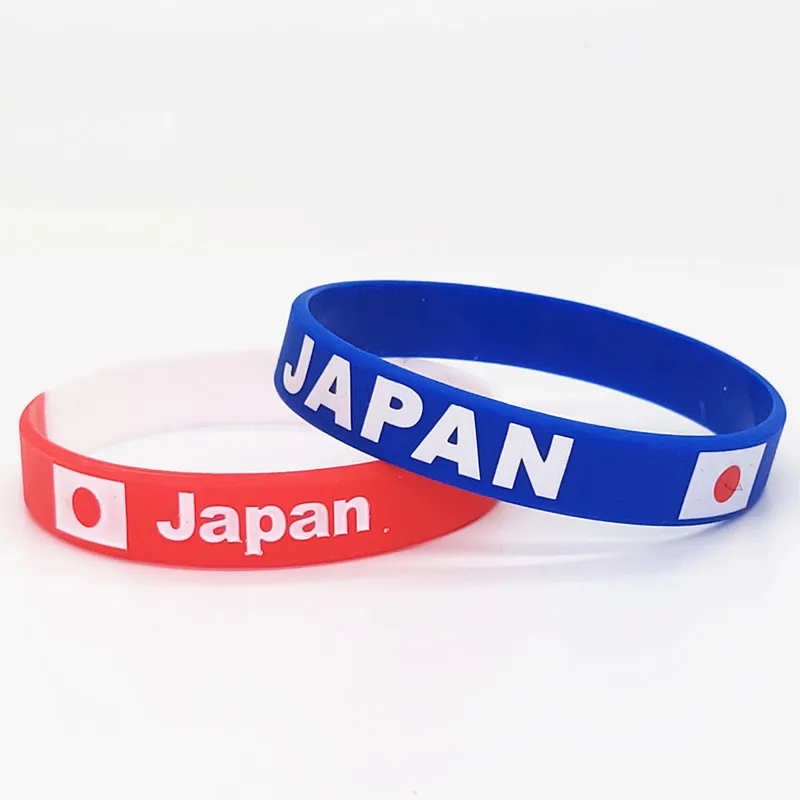 100 шт Япония с орнаментом в виде флага браслет 2021 Токио Олимпийские печать