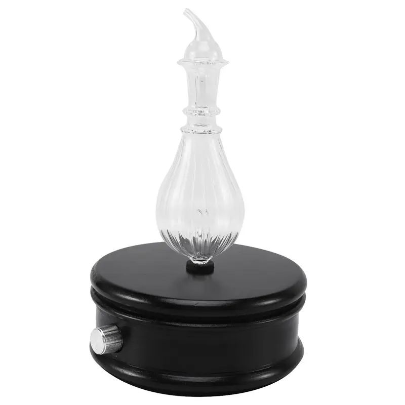 Безводный диффузор эфирного масла древесный и стеклянный рассеиватель для