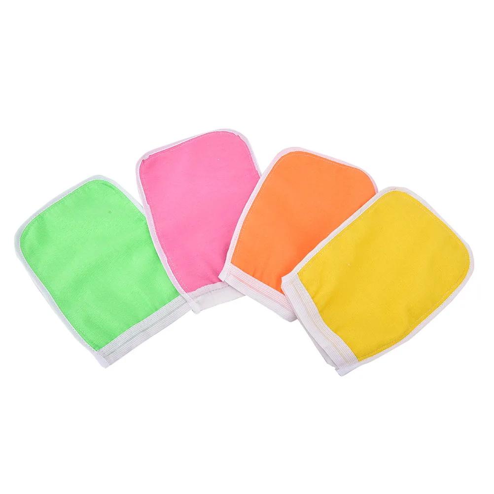 Разные цвета для хаммама скраб рукавица Волшебная пилинга Отшелушивающий tan removal