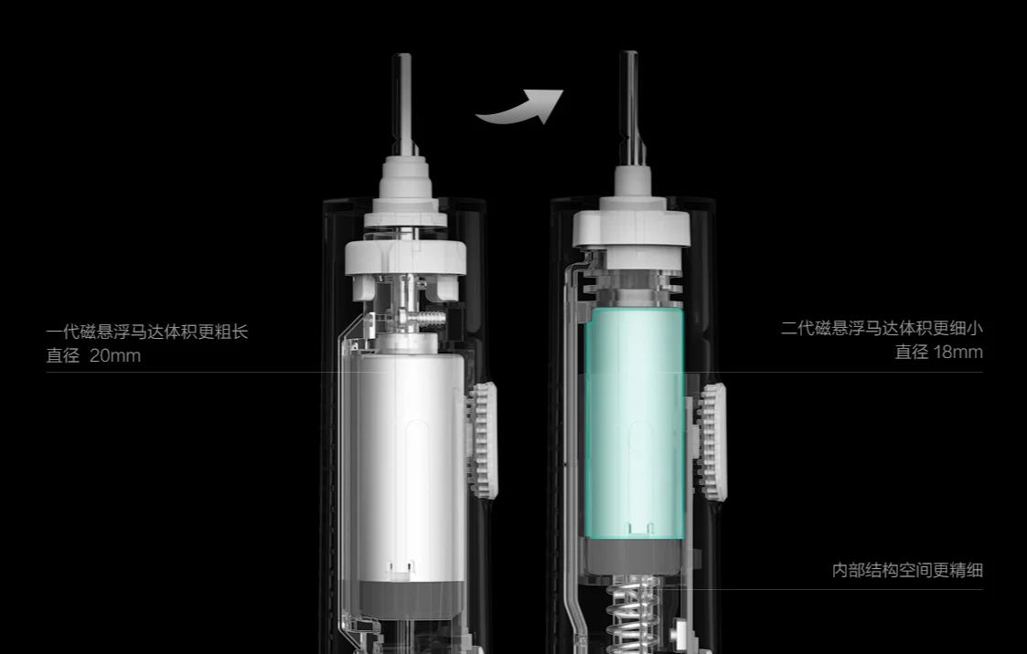 Xiao mi jia T300 mi умная электрическая зубная щетка 25 дней с памятью последнего предпочтения высокочастотный Вибрационный магнитный мотор