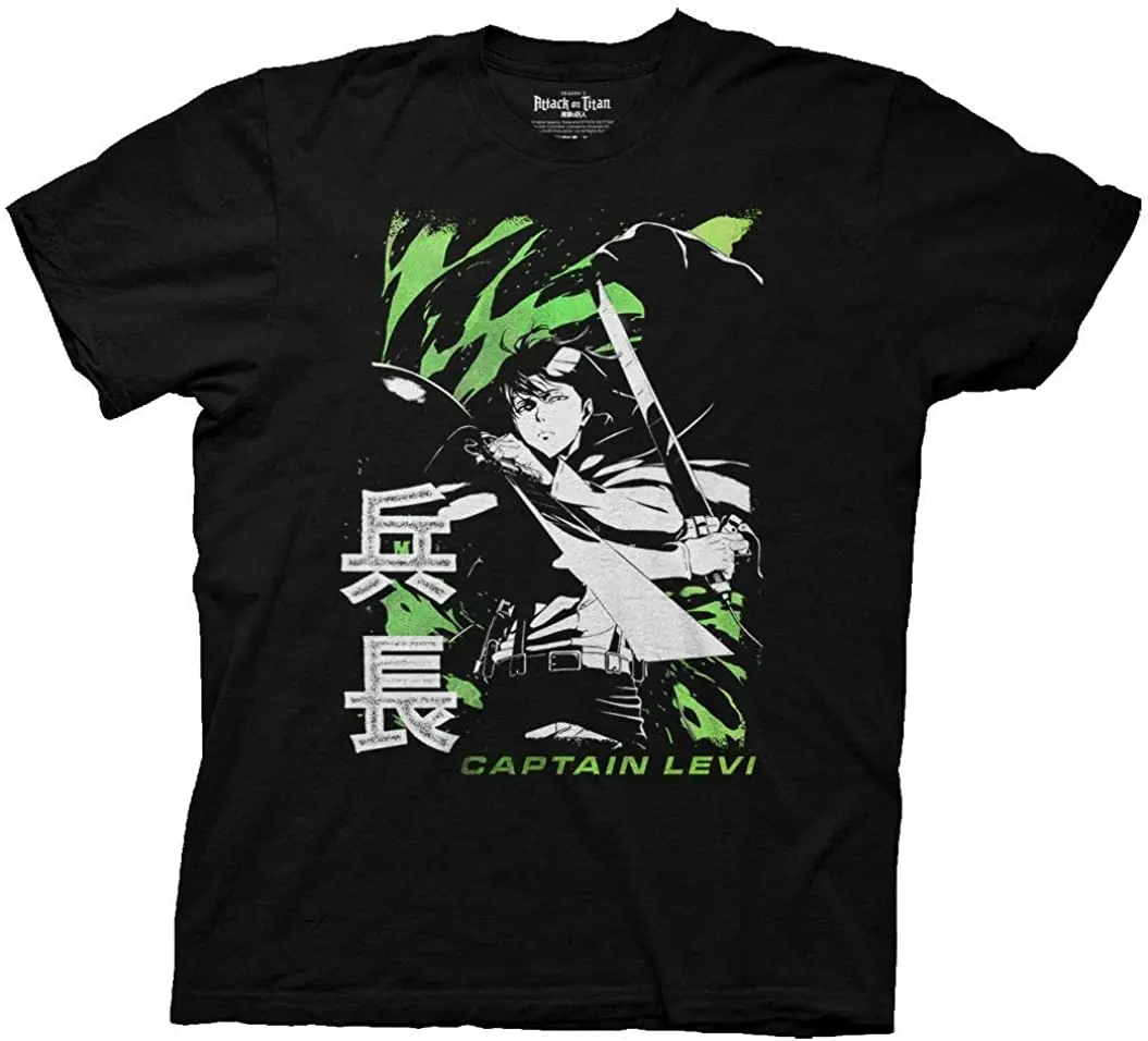 

Camiseta Attack on Titan Men Women T-shirt Tops Crew Neck Fitted Soft Anime Manga Tee Shirt Clothes