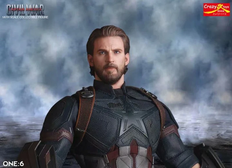 30 см Сумасшедшие игрушки Marvel Мстители Американский капитан статуя ПВХ фигурка модель игрушка; подарок