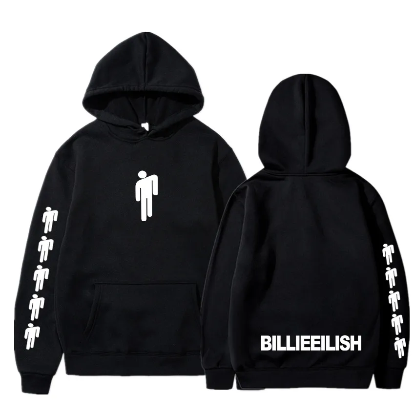 Новое поступление года; толстовка Billie Eilish с принтом для мальчиков и девочек; свитер Harajuku; повседневные толстовки; Лидер продаж; толстовки Kpop; 3XL