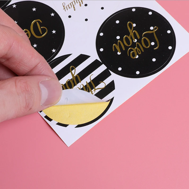 Наклейки круглые на заказ 60 шт./лот сделай сам | Канцтовары для офиса и дома