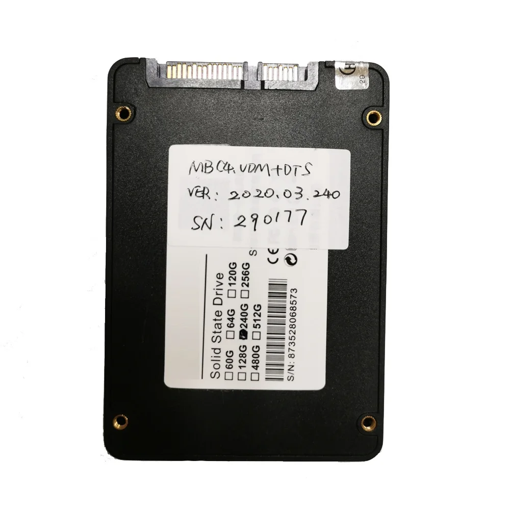 Новое программное обеспечение 2021 09 МБ STAR SD C4 C5 C3 с HHT WIN7 32 бит для Connect Star Diagnosis
