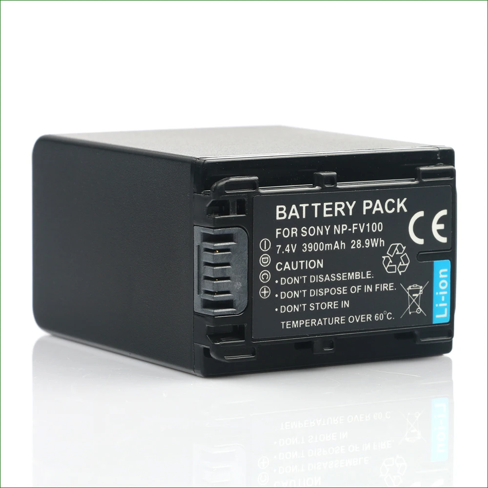 LANFULANG NP-FV100 аккумуляторные батареи NP FV100 Камера Батарея для Sony HDR-CX110 HDR-CX115 HDR-CX116