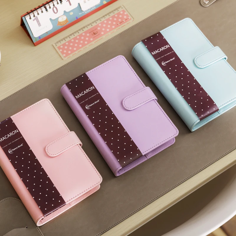 Блокнот на спирали Macaron A5/A6 кожаный оригинальный офисный личный