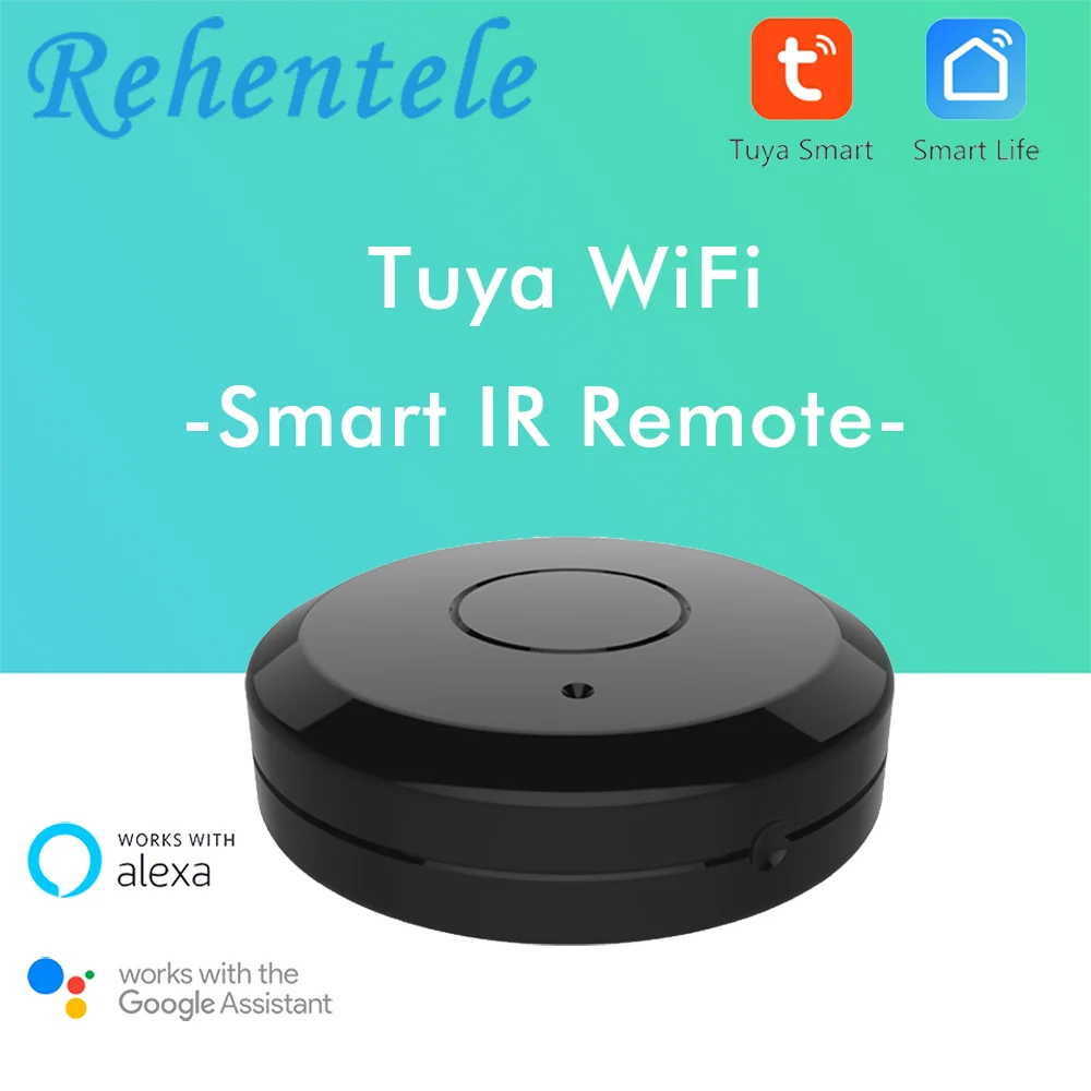Alexa Google Assistant приложение Smart Life TuyaSmart WiFi смарт ИК пульт дистанционного управления