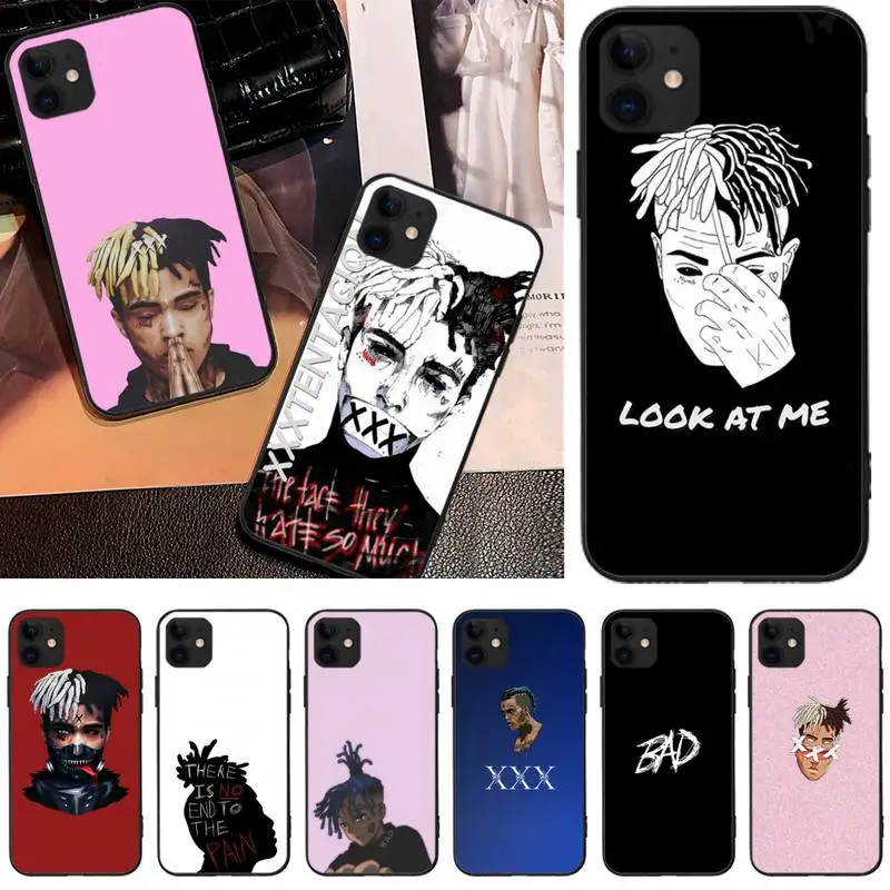 XXXTENTACION Американский певец чехол для телефона iphone7 iphone 8 plus 7 6 6s X XR XS MAX 11 12 Pro Max