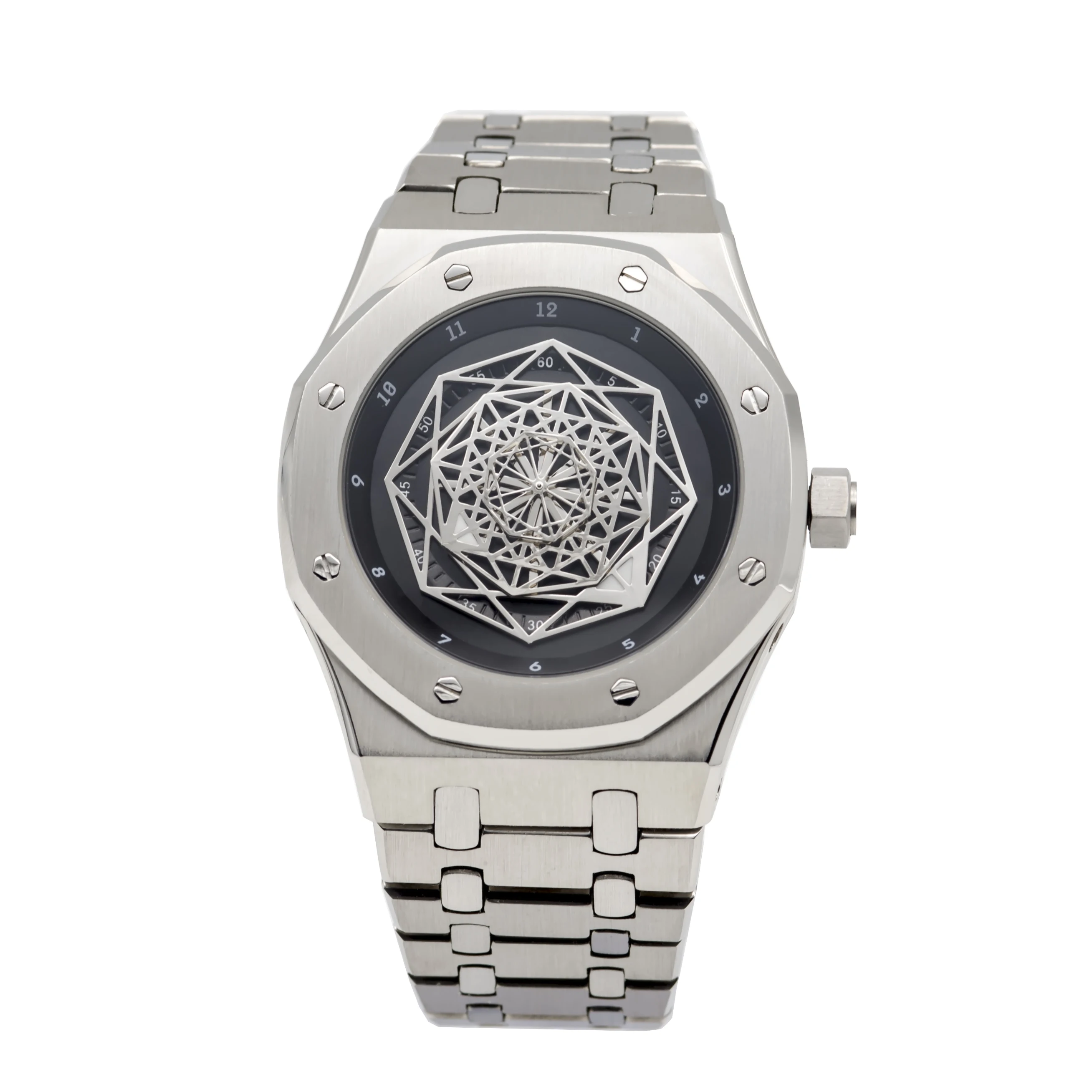 Часы наручные Didun Мужские кварцевые брендовые Роскошные деловые