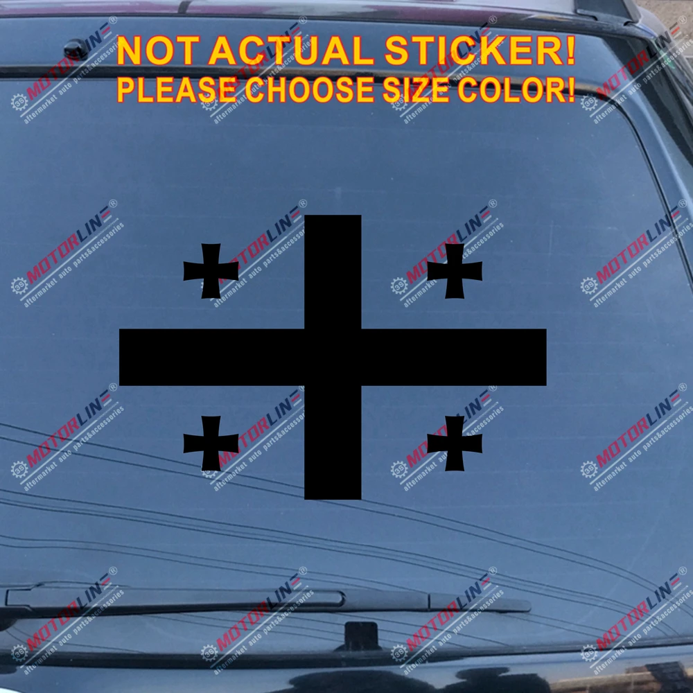 

Наклейка в виде флага грузийской Республики, Виниловая наклейка для автомобиля, модель bkgrd