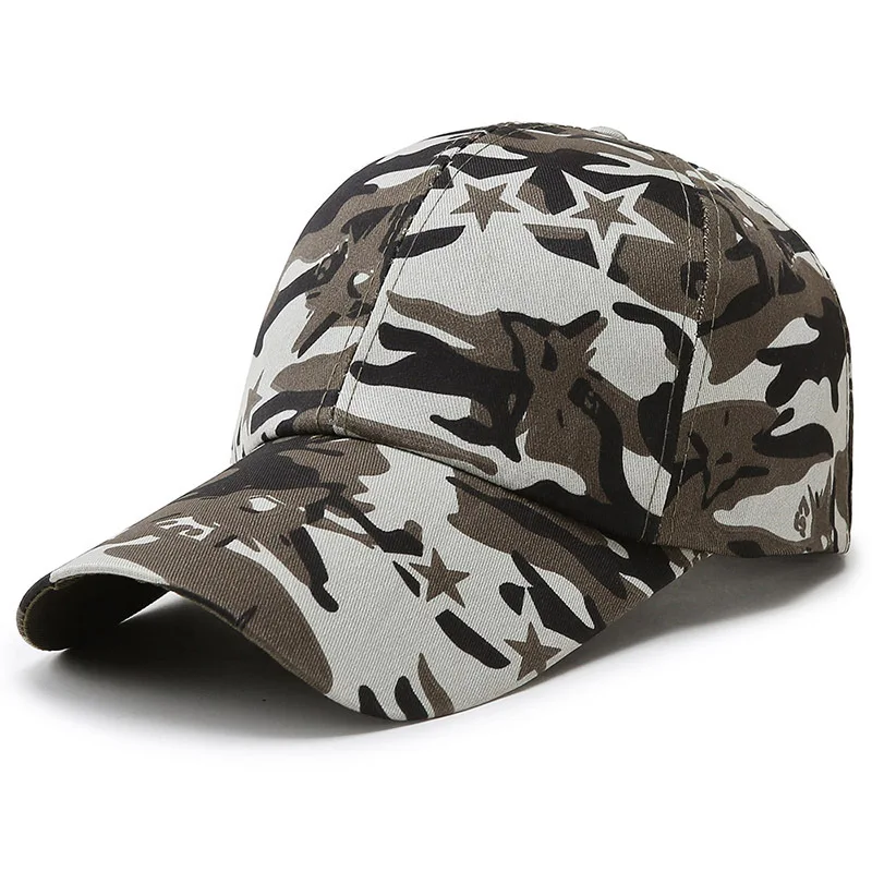 

Camouflage baseball cap men's military training cross country cap sun shading camping mountaineering outdoor hat
