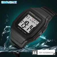 mens digital watches square led electronic wristwatch man luxury thin waterproof sport watch for men hot sale relogio masculino