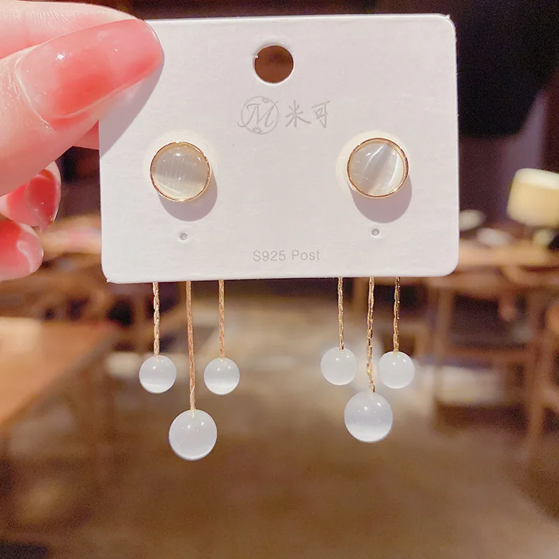

Fashion Trendy Zircon Earrings Women Exquisite Jewelry Accessories