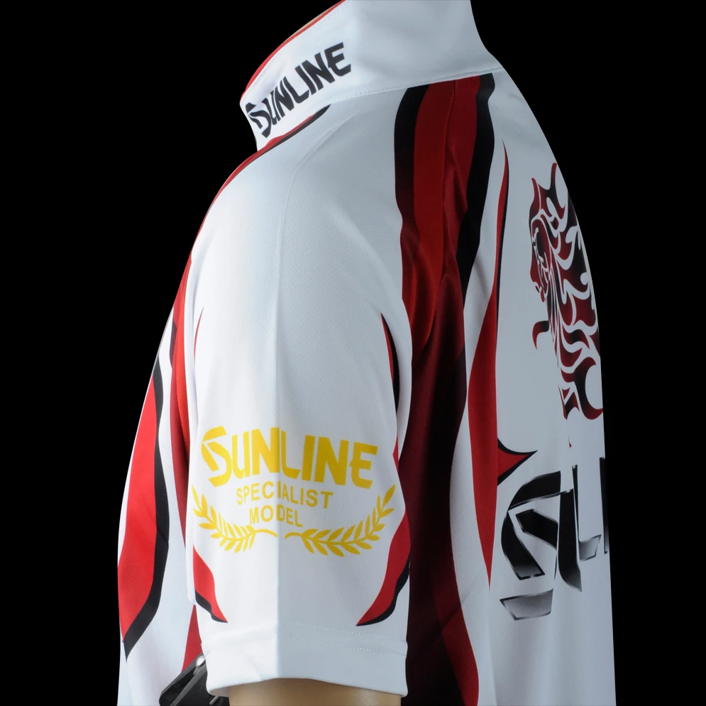 Летняя Рыбацкая рубашка Sunline с коротким рукавом одежда для рыбалки дышащая