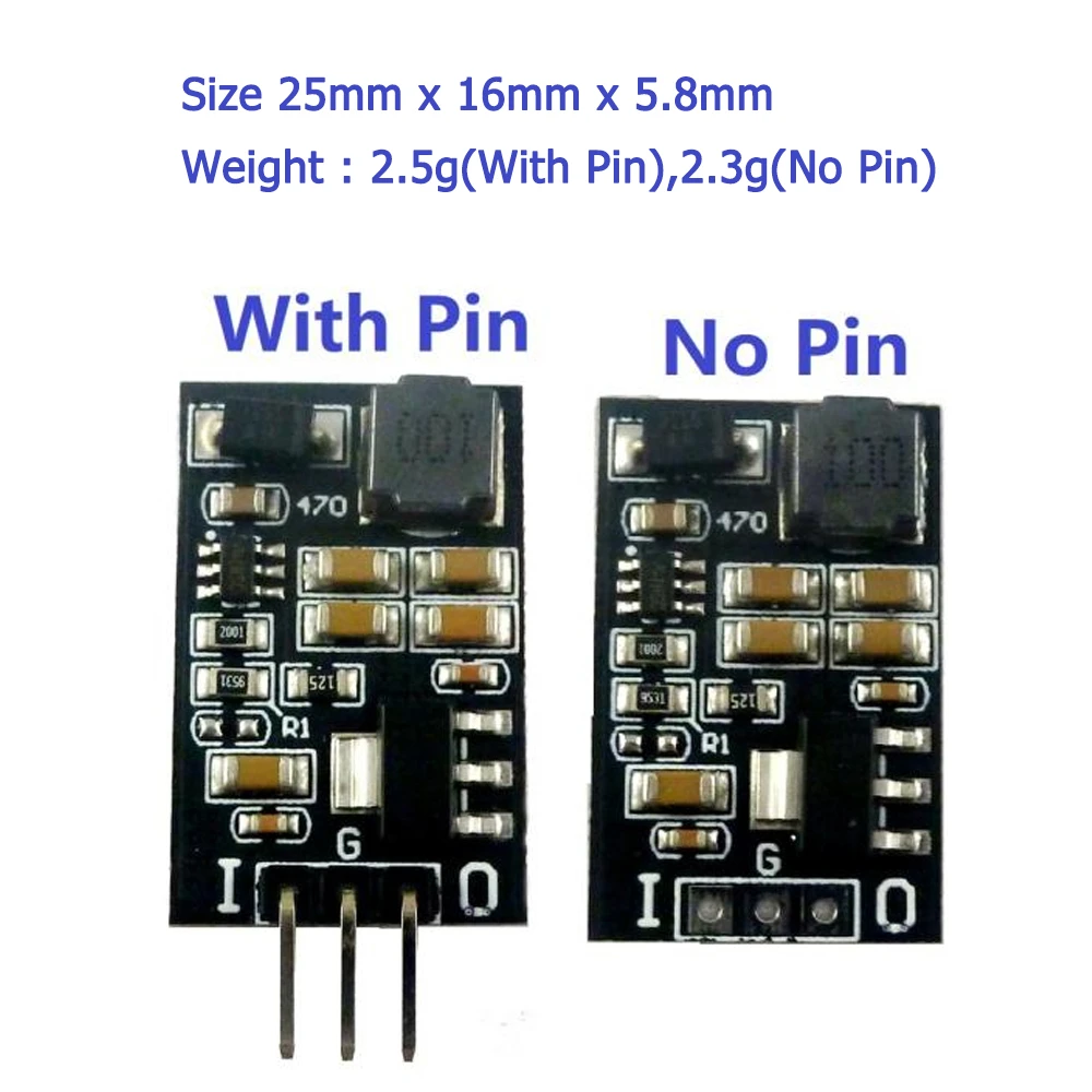 5 Вт DC-DC понижающий преобразователь с низким уровнем шума линейные регуляторы