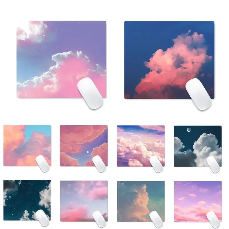 

starry sky cloud Keyboards Mat mousepad Desk Mat Desk Table Protect Game Office Work Mouse Mat pad Non-slip Laptop Cushion
