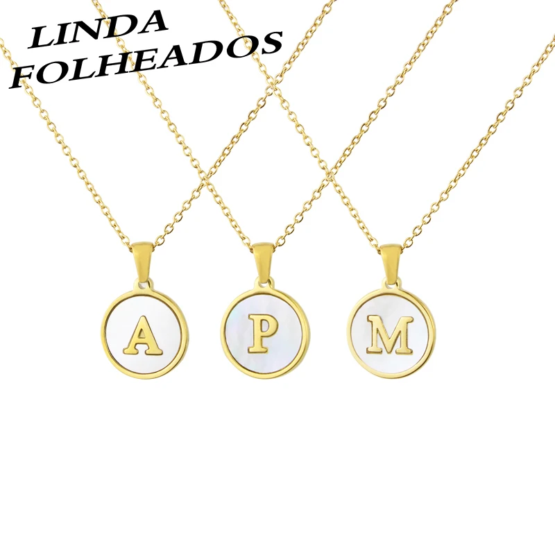 Женское Ожерелье с надписью колье ракушкой золотое ожерелье разработанное для