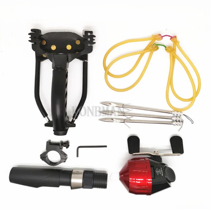 

Slingshot shooting fishing slingshot bow and arrow shooting powerful fishing compound bow catching fish high speed hunting