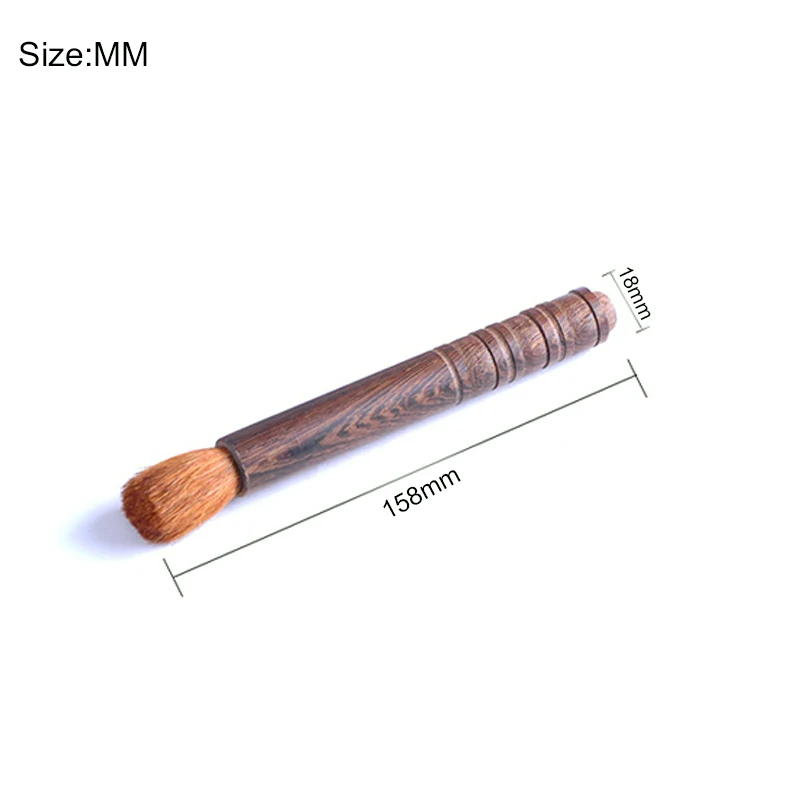Профессиональная щетка для чистки канифоли с деревянной ручкой музыкальной