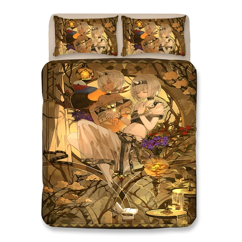 

HOT Sexy Colorful Girl Wild Hot Woman Bedding Set Duvet Quilt Cover for Adults Comforter Cover
