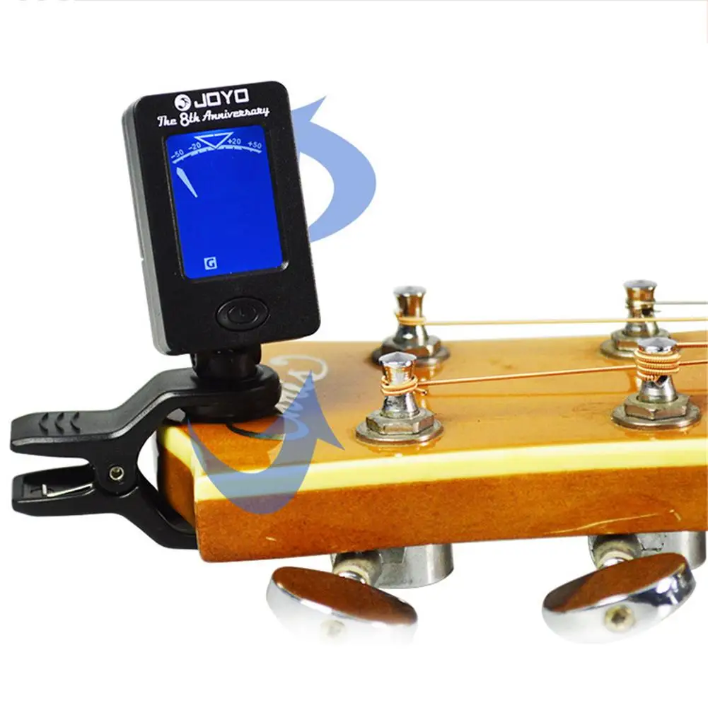 Акустическая гитара тюнер укулеле Скрипка бас Универсальный регистратор