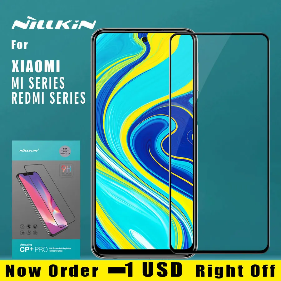 Закаленное стекло Nillkin для Xiaomi 9 Pro Max 8T 8 7 K30 Mi 9T SE Lite A3 защита экрана с полным