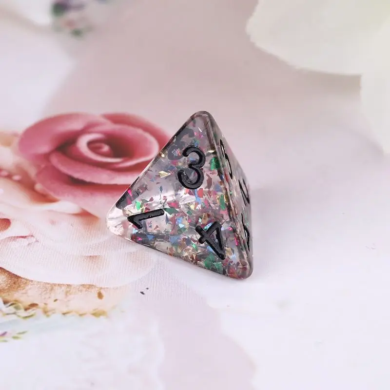 

7pcs/set Polyhedral Irregular Multi Sides Numbers Dice Role Playing Board Game