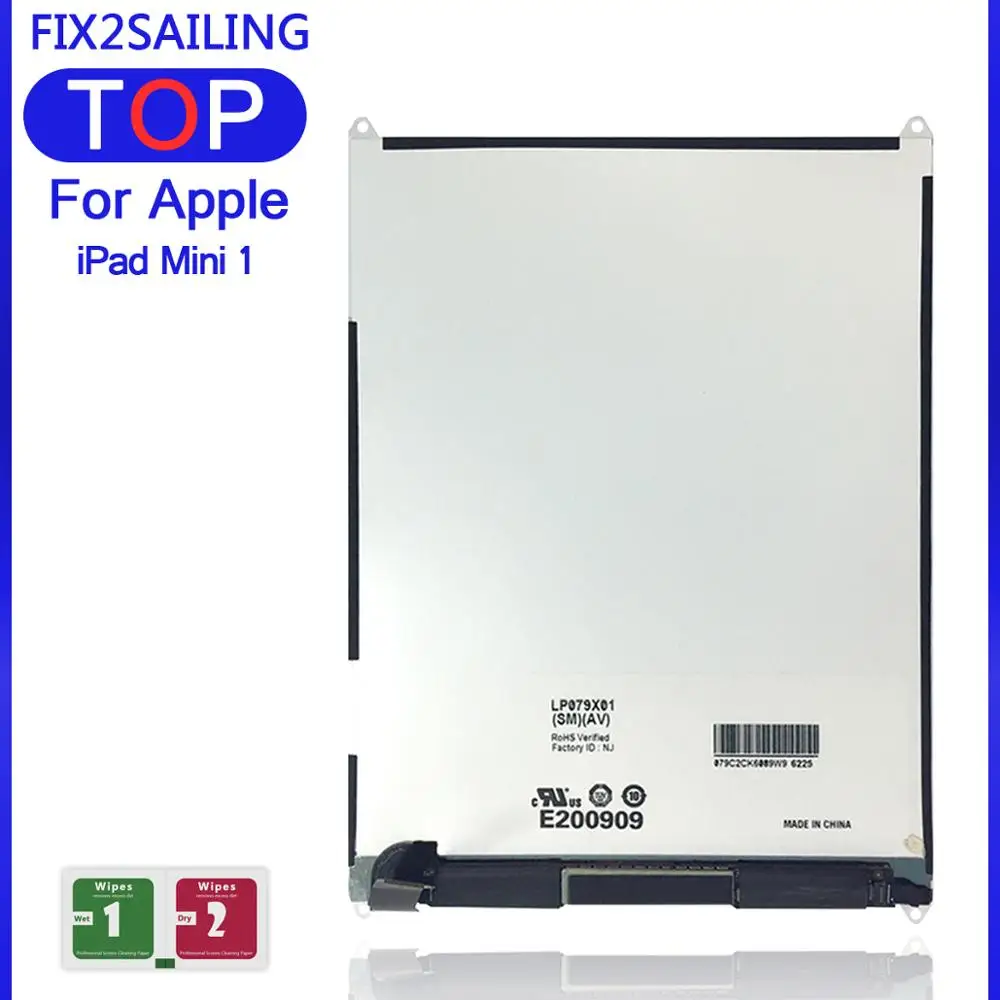 ЖК-дисплей Mini для iPad Mini 1 1st A1432 A1454 A1455 ЖК-дисплей панель экран монитор модуль протестирован 7,9'