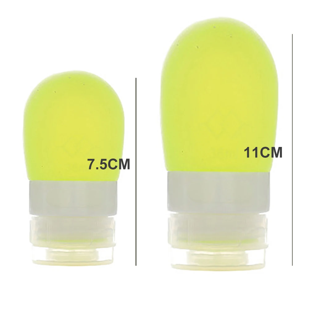 Мягкий силиконовый чехол для путешествий Мини Портативный шампунь геля и