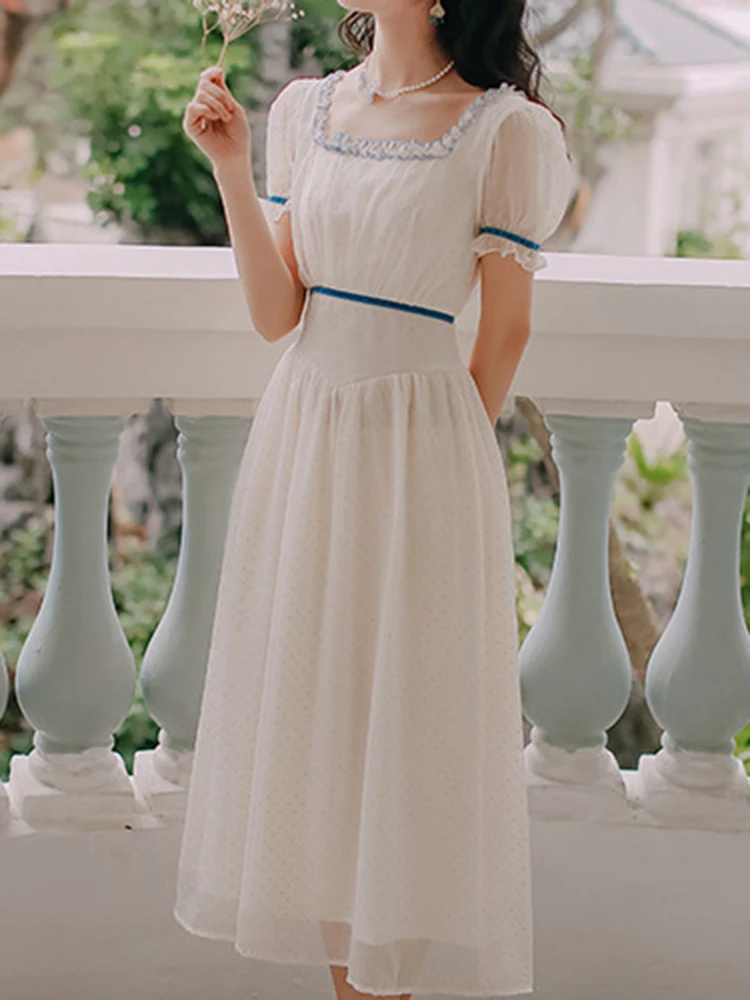 

Женская одежда, элегантное литературное платье, белое летнее платье для полных