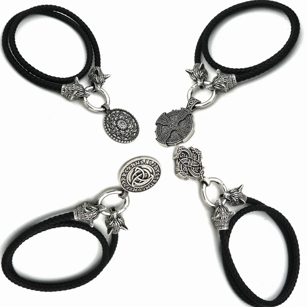 Lotus Yoga Ierse Kruis Knopen Viking Trinity Norse Draak Hangers Wolf Heads Keten Mannelijke Vrouwelijke Ketting Amulet Dropshipping Lotus Yoga Ierse Kruis Knopen Viking Trinity Norse Draak Hangers Wolf Heads Keten Mannelijke Vrouwelijke Ketting Amulet Dropshipping