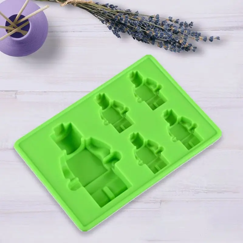 Форма робота ледяная форма лоток для мороженого приготовления йогурта DIY