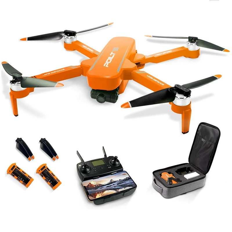 Квадрокоптер JJRC X17 5G Wi Fi FPV HD 2 осевой GPS позиционирование оптического потока