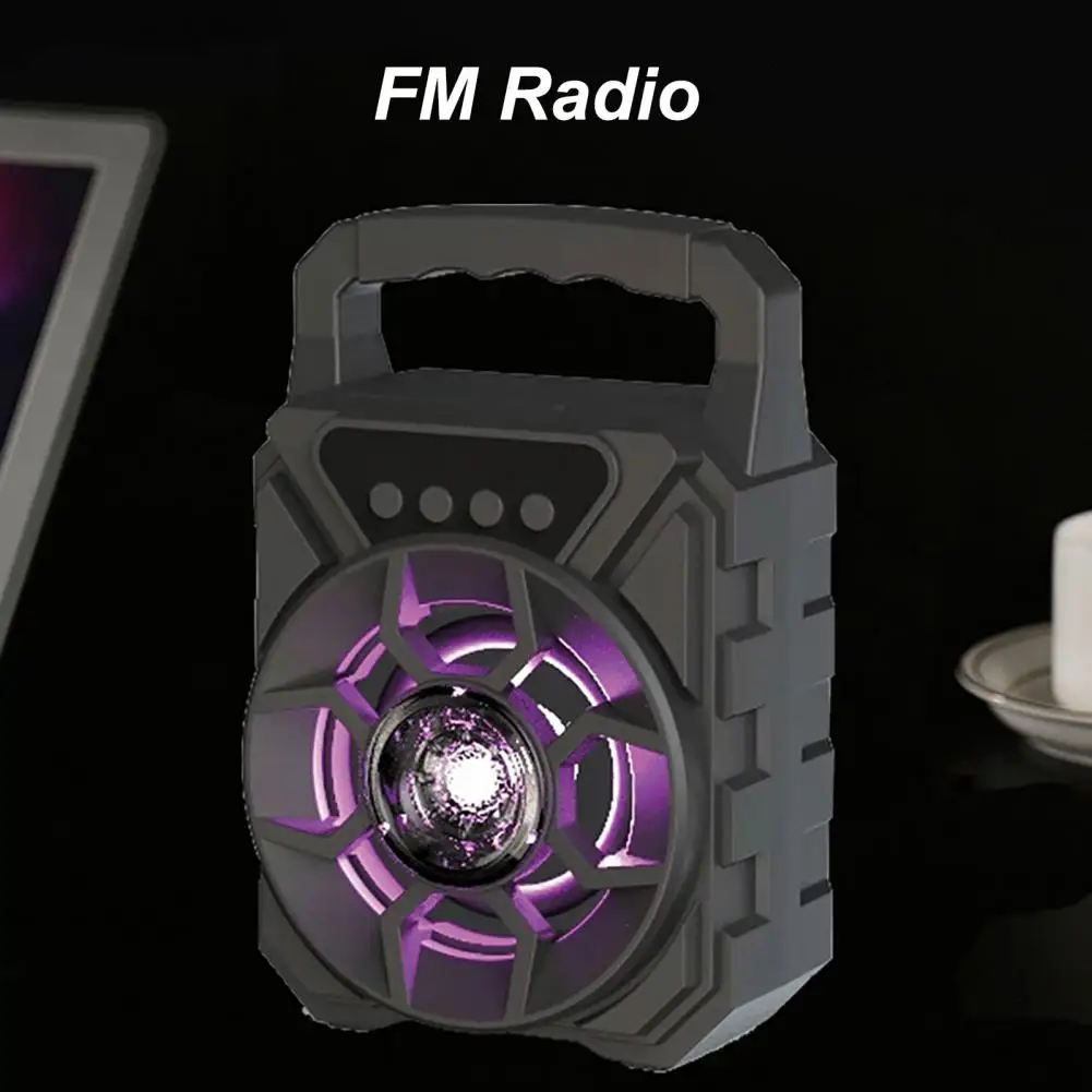 Портативный динамик 5.0 со светодиодный светильник кой и поддержкой Bluetooth |