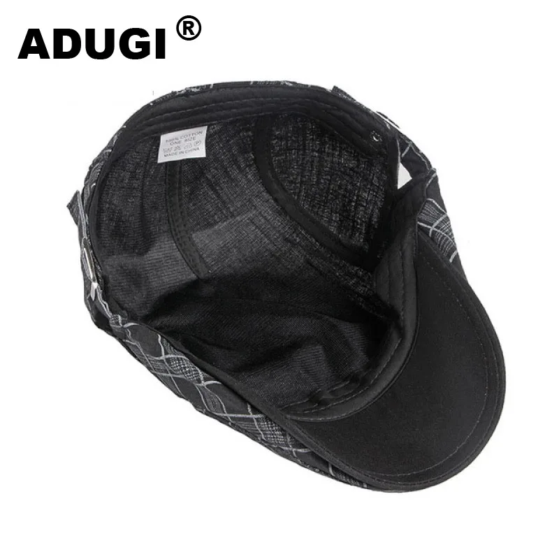 Берет в британском стиле для мужчин и женщин хлопковая шляпа от солнца дышащая