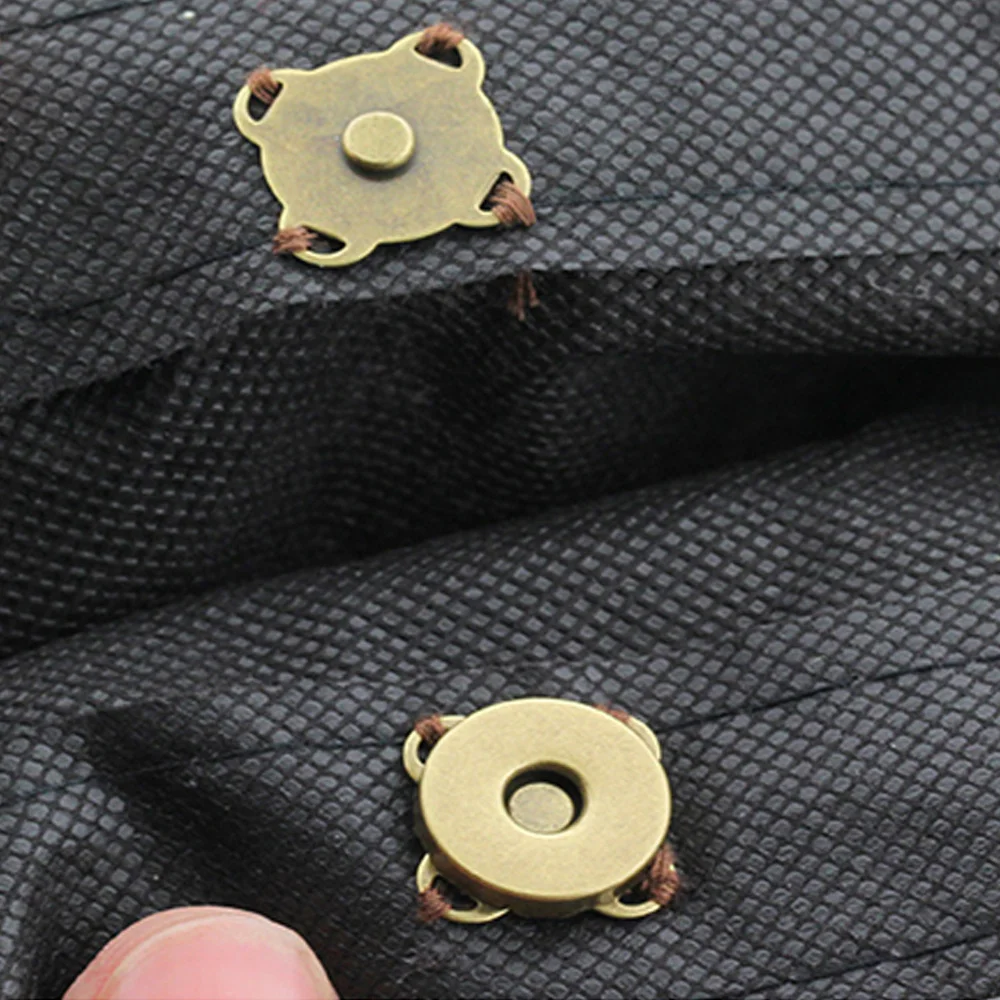 10 шт. 14 мм магнитные застежки кнопки застежками сливы Панч металлической