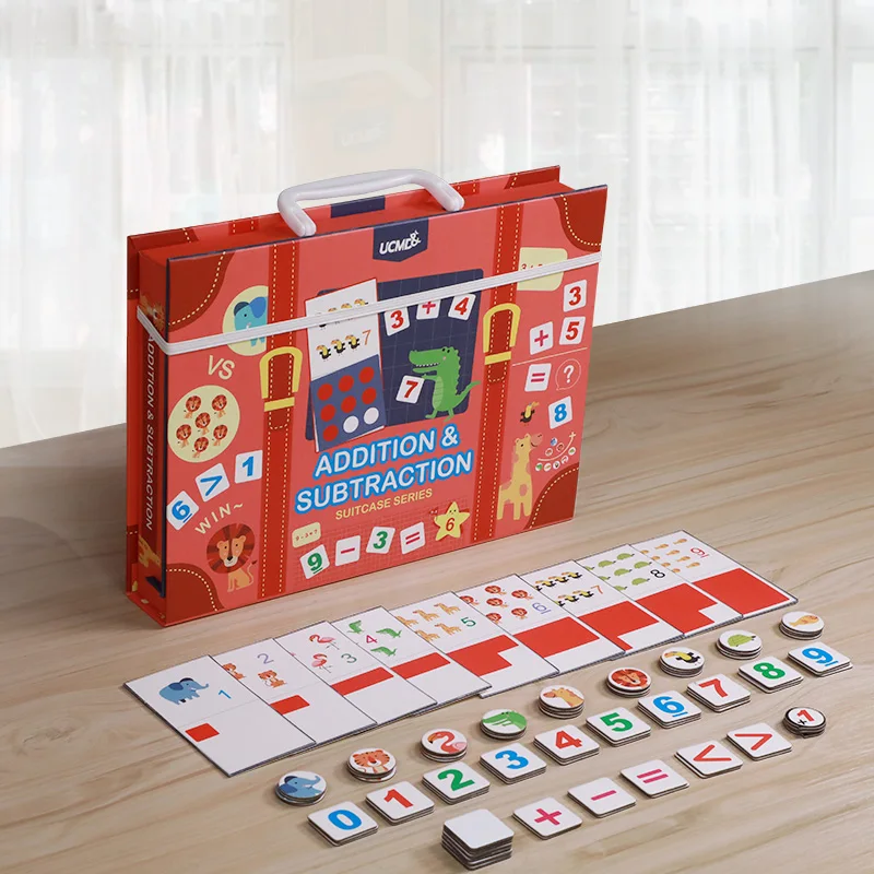 Магнитная игрушка Монтессори математические игрушки арифметика сложение