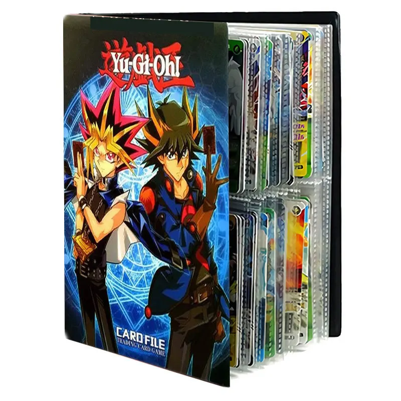 

240PCS Yugioh Card Album Book kids Anime Playing Game Cards Collectors Holder Loaded Binder Folder Best Selling kids Toys Gift