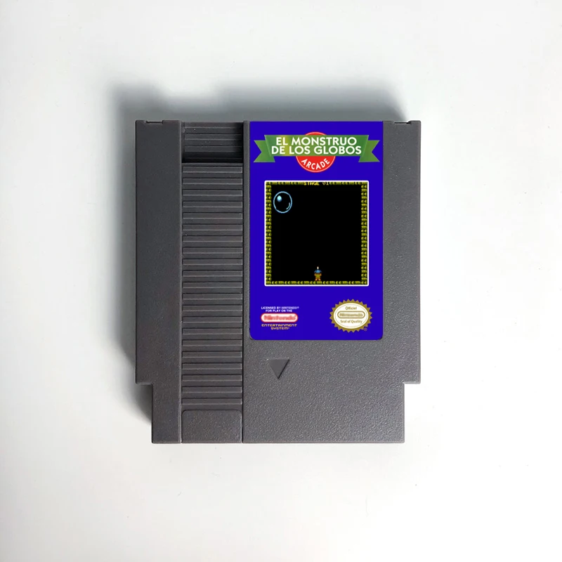 

El Monstruo de Los Globos Game Cartridge For NES Console 72 Pins