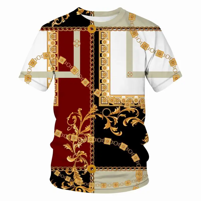 

2021 New Summer fashion men's T-shirt 3D retro printing casual T-shirt nostalgic clothing Man Woman men's T-shirt Mens clothes