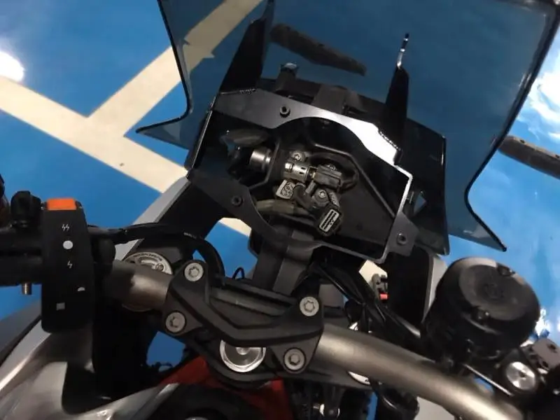 

KTM 1050 1190 Adventure Motorbike GPS Mout Mouting Adapter Holder Bracket For KTM 1050 1190 ADV