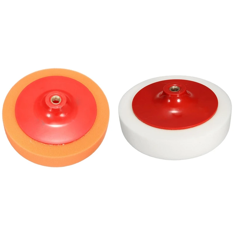 Полировальная насадка для автомобиля 1 шт. мягкая губка с резьбой M14 и Мягкая