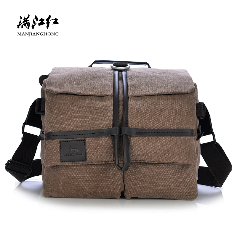 сумка мужская рюкзак мужской Сумки на плечо Для мужчин холст кожаная сумочка