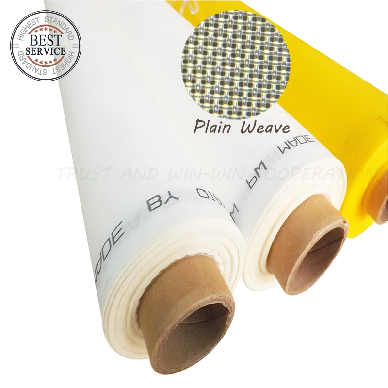 Бесплатная доставка! Белый 77T-48W-50mts мононити экран печатный материал