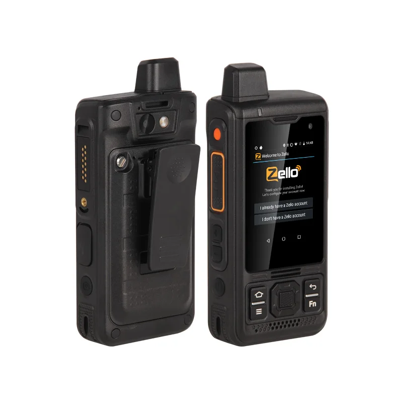 UNIWA B8000 Android 8.1 Walkie Talkie IP68 Waterproof MobilePhone MT6739 4G LTE Quad Core Smartphone POC Zello Cellphone 4000mAh