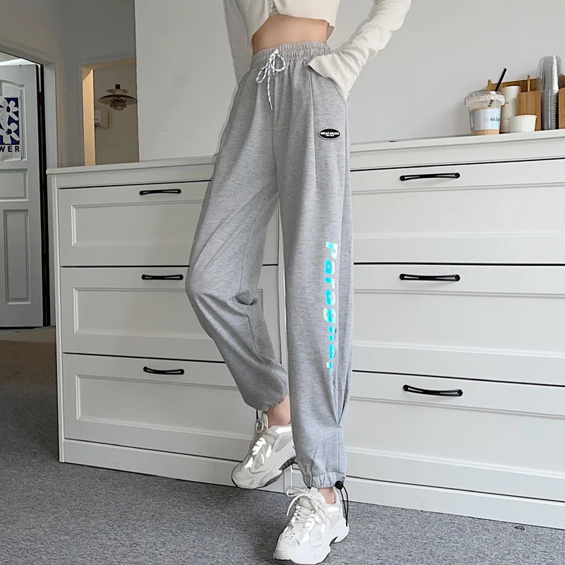 

Повседневные спортивные брюки Real Shot, женские свободные штаны