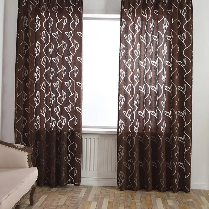 Белые прозрачные Шторы для Гостиная роскошное полое из тонкой прозрачной ткани