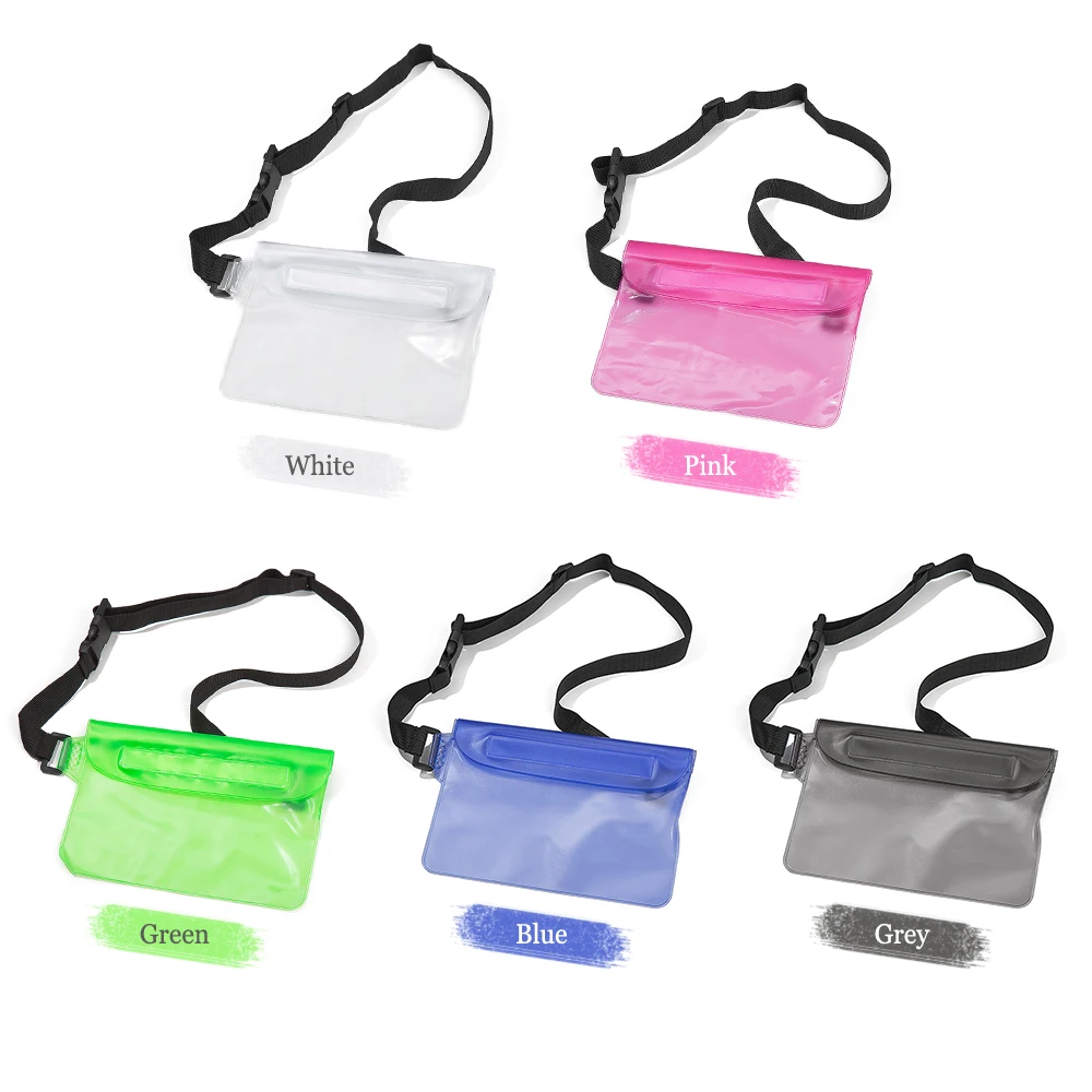 Водонепроницаемый чехол с регулируемым поясным ремнем для дайвинга сумка